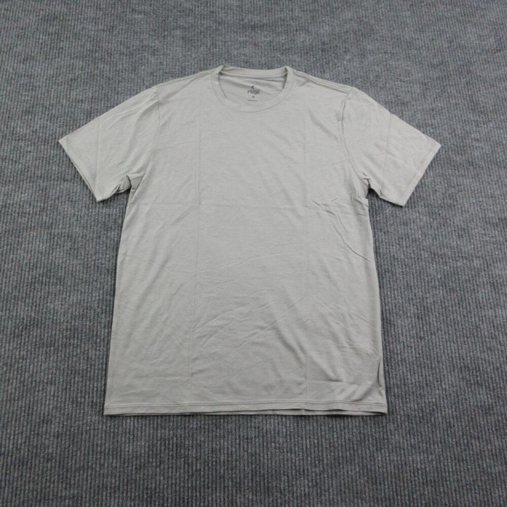 Ridge Merino Shirt Mens M Gray Short Sleeve Crew Neck T-Shirt Lightweight NWT